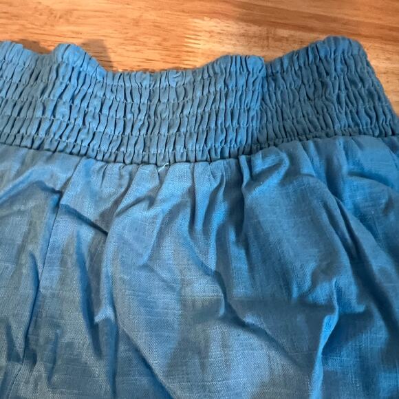 Wild Fable Women's Azure Blue Flirty Elastic Waist Shorts - Size XXL - NWT - Picture 6 of 7